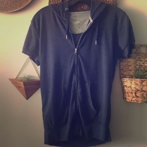 Nike short sleeved cardigan